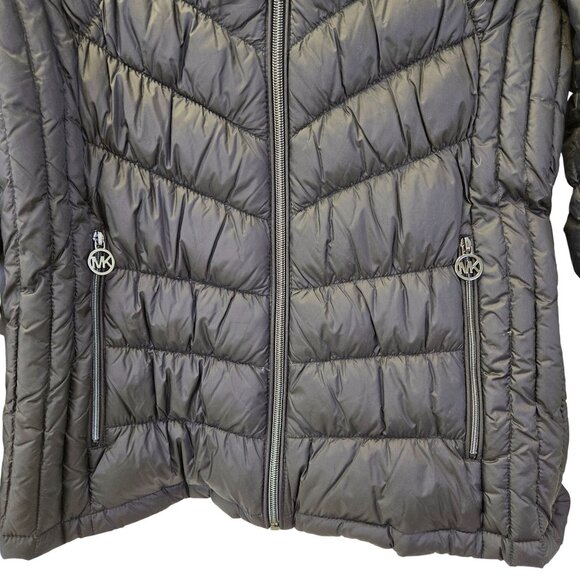 Michael Michael Kors Down Filled Packable Puffer Jacket Size Small - Picture 5 of 7